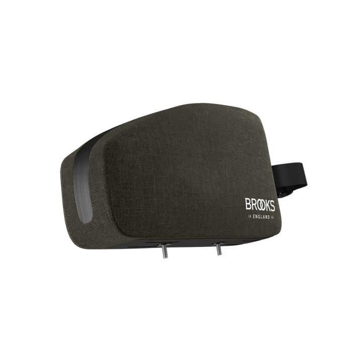 Brooks scape top tube bag with bolts (0.9l) - mud green