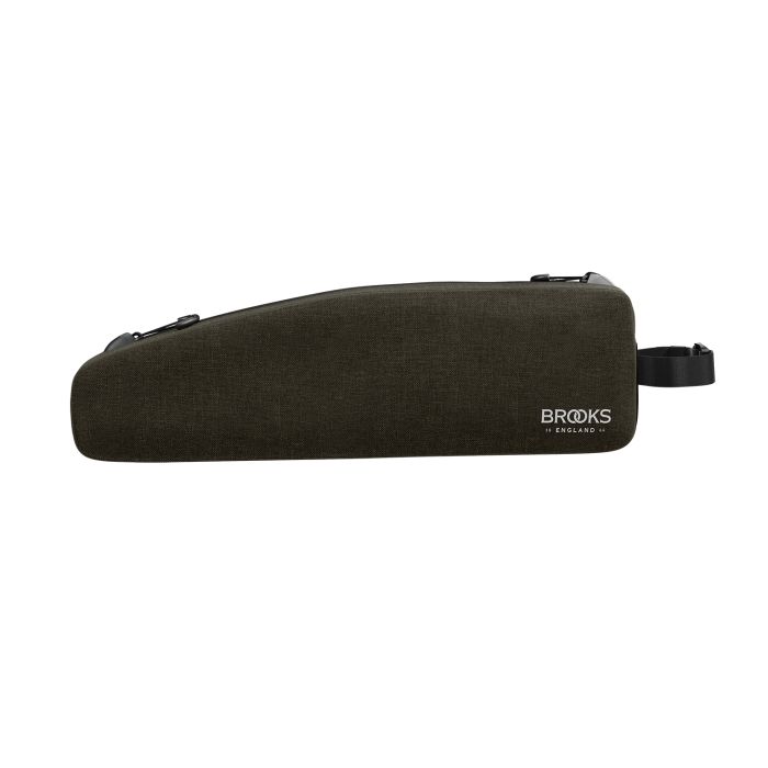 Brooks scape top tube bag long (1.5l) - mud green