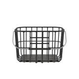 Brooks hoxton wire basket - black