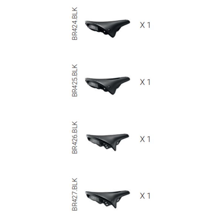 Brooks cambium kit 1 (4 test saddles)