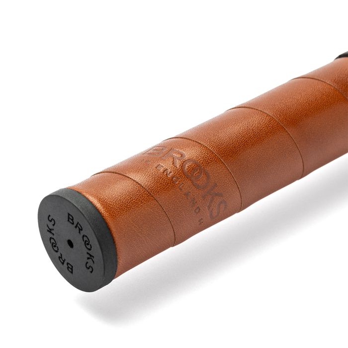 Brooks willow leather grip (130+130mm) - honey