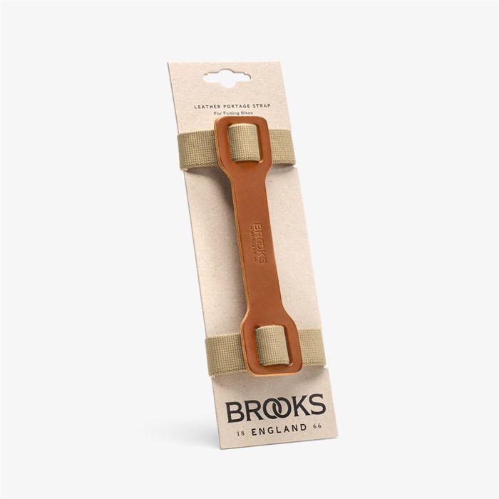 Brooks leather portage strap - honey