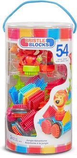 Secchio giungla con blocchi di setole con 54 pezzi