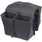 Basilikum Dubble Bicycle Bag Forte Mik 35 liter 15 x 38 x 30 cm - Sort