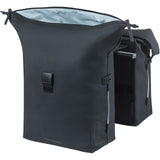 Sacoche de vélo double Basil soho nordlicht mik 41 litres - noir