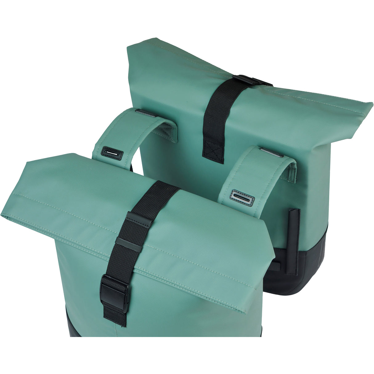 Basil double bag cove 28-32l silver green black