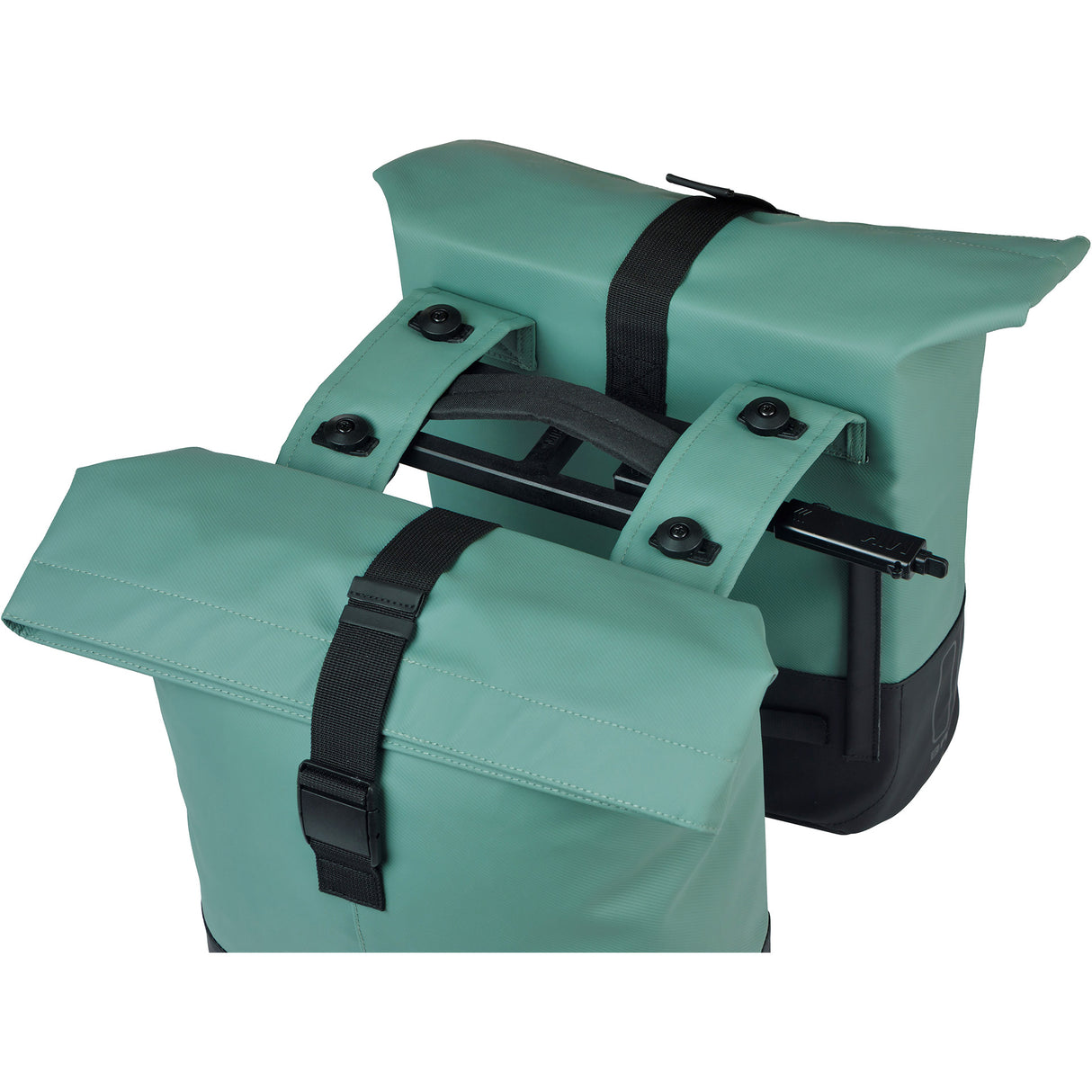 Basil double bag cove mik 28-32l silver green black