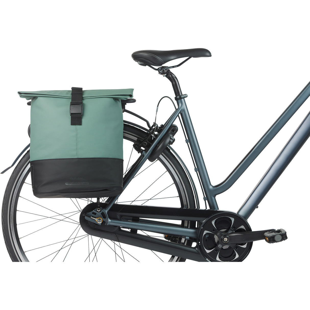 Basil double bag cove mik 28-32l silver green black