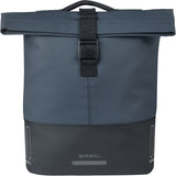 Basil tas cove dubbel blauw zwart | mik | 32l
