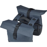 Basil tas cove dubbel blauw zwart | mik | 32l
