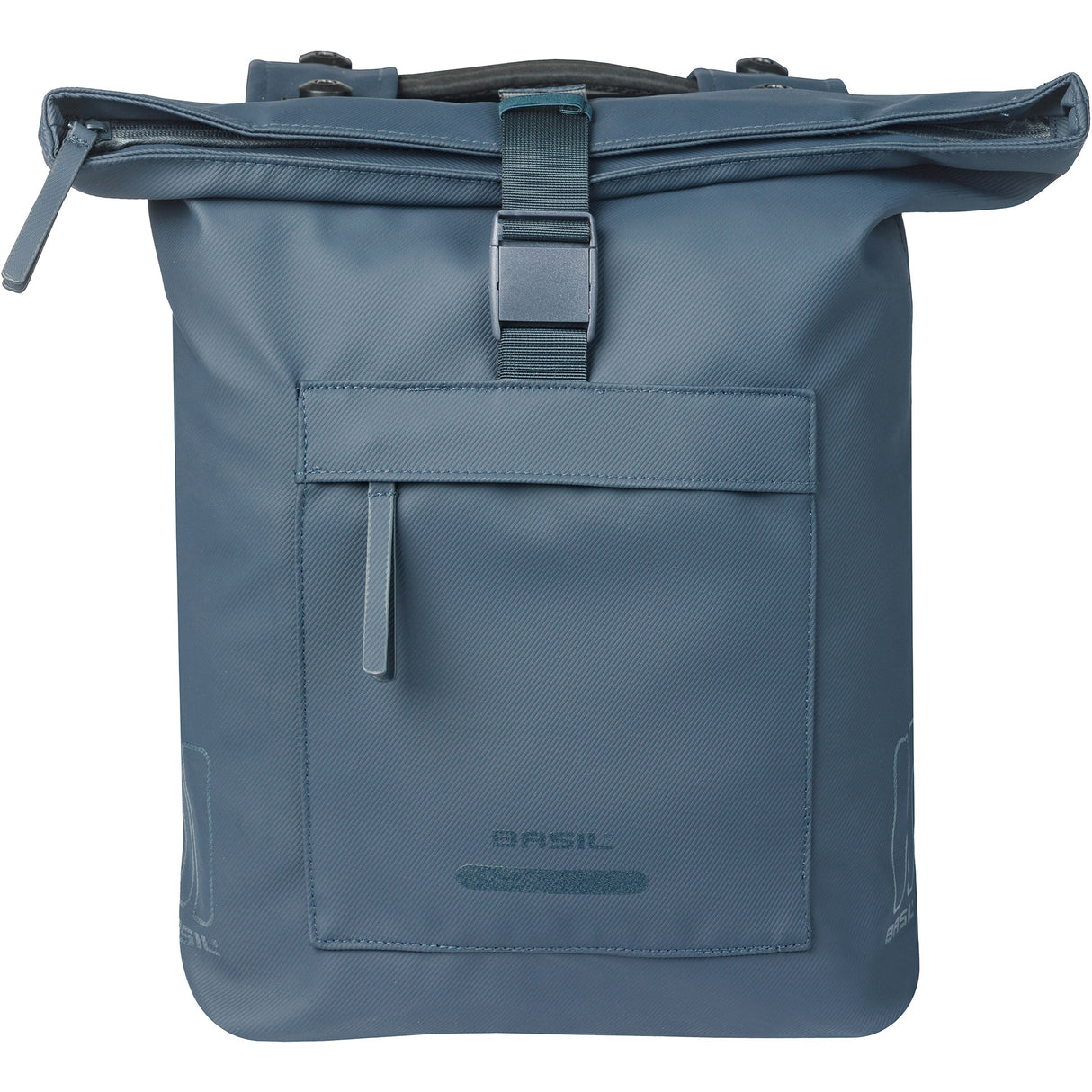 Basil dubbele tas brooklyn mik 41l marineblauw