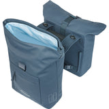 Basil dubbele tas brooklyn mik 41l marineblauw