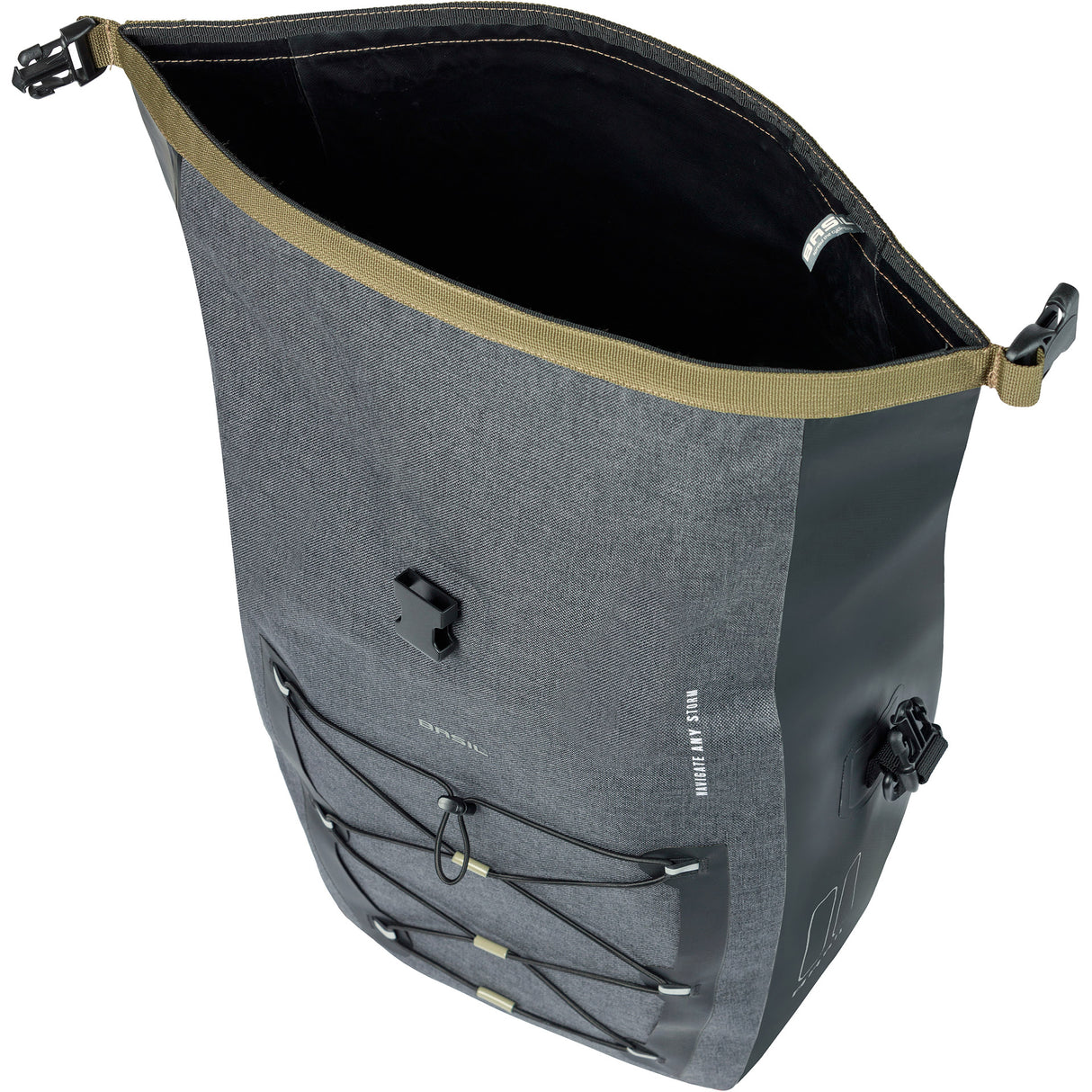 Basil single bag navigator storm mik hooks 25-31l black