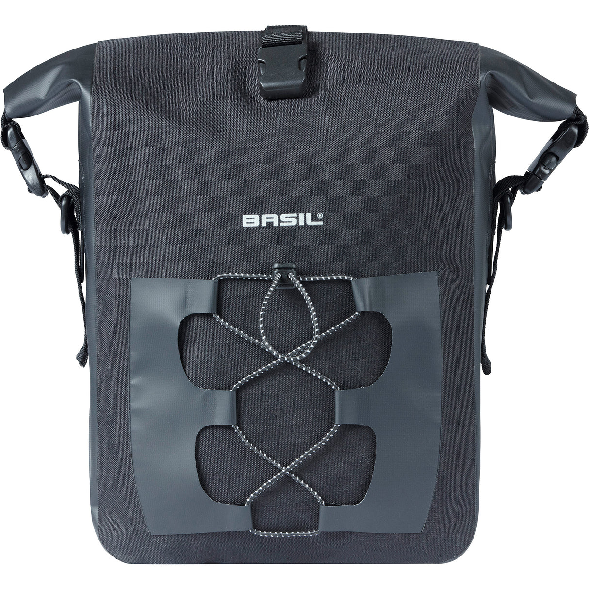 Basil tas navigator m enkel zwart | mik hooks | 15l