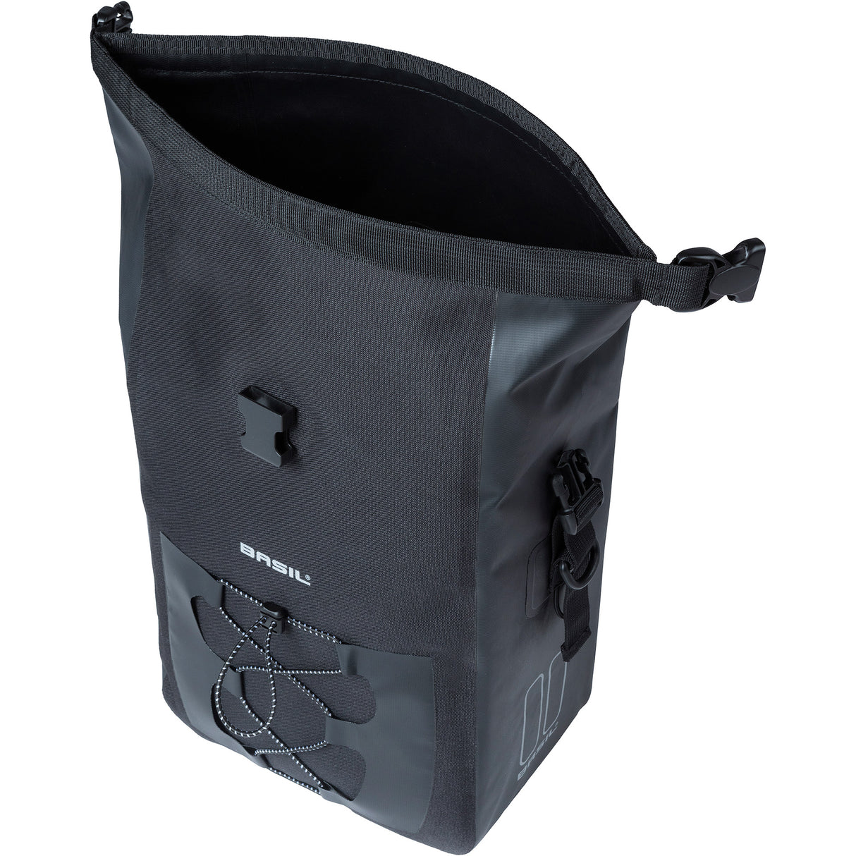 Basil tas navigator m enkel zwart | mik hooks | 15l