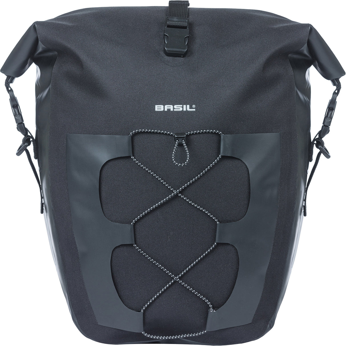 Basil single bag navigator waterproof mik hooks 25-31l black