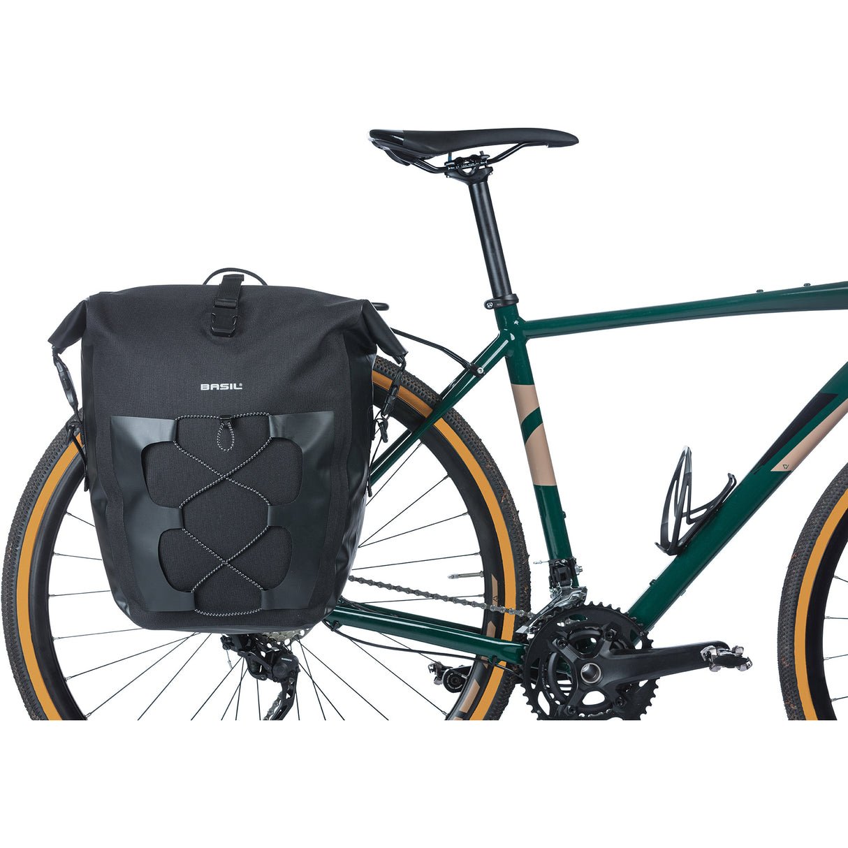 Basil single bag navigator waterproof mik hooks 25-31l black