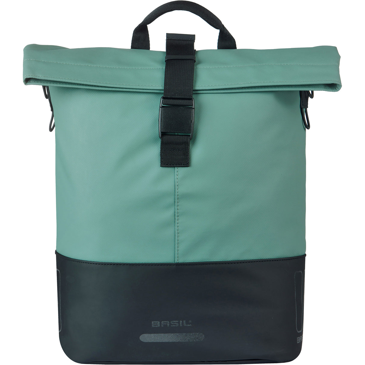 Basil shopper cove mik hooks 14-16l zilvergroen zwart
