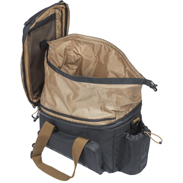 Basil bagagedragertas miles xl pro mik 9-36l zwart grijs