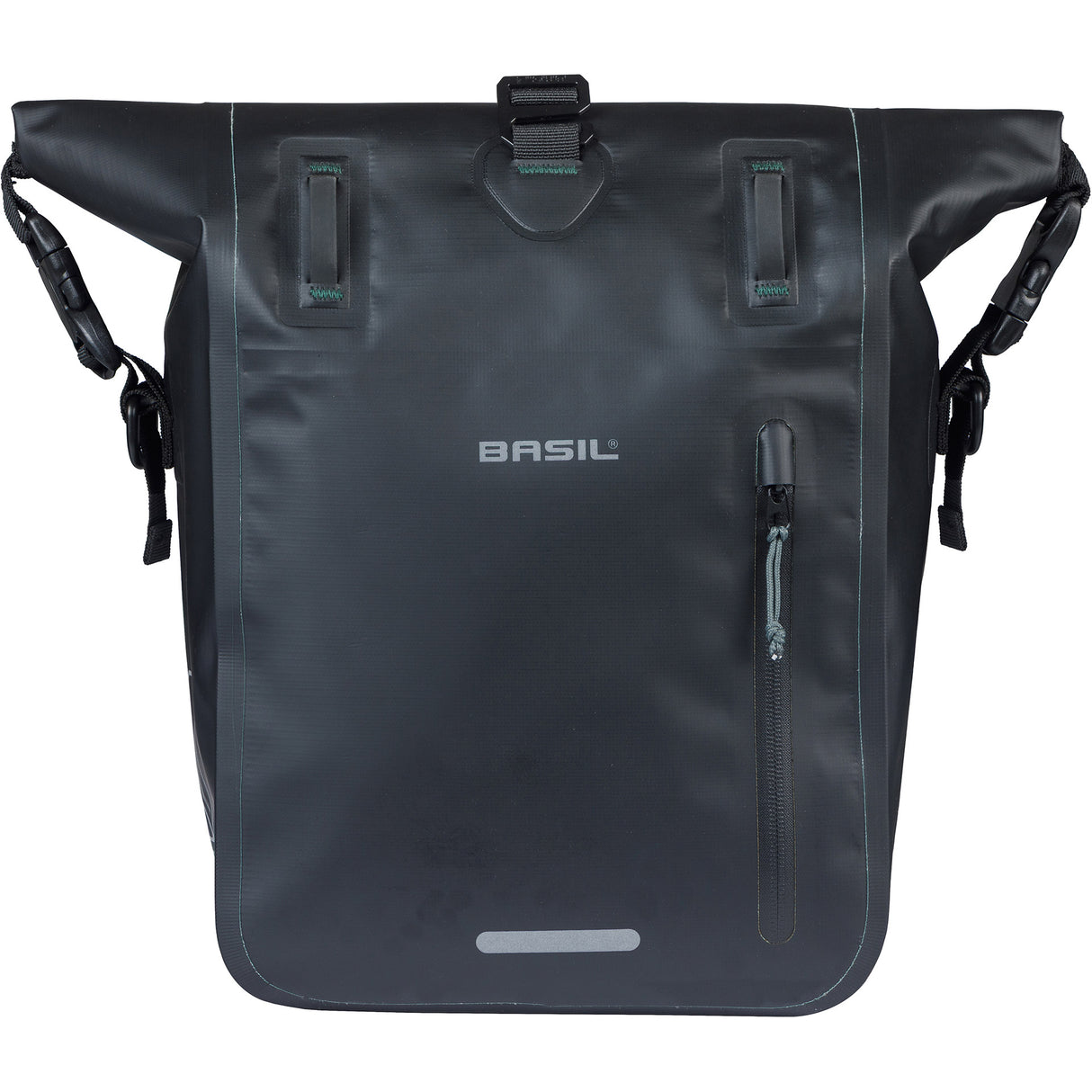 Basil single bag rivo tarpaulin mik hooks 12-15l black