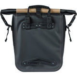 Basil Single Vëlo Bag Rivo M Tarpaulin mik 12-15l 14 x 25 x 38 cm - Sand schwaarz