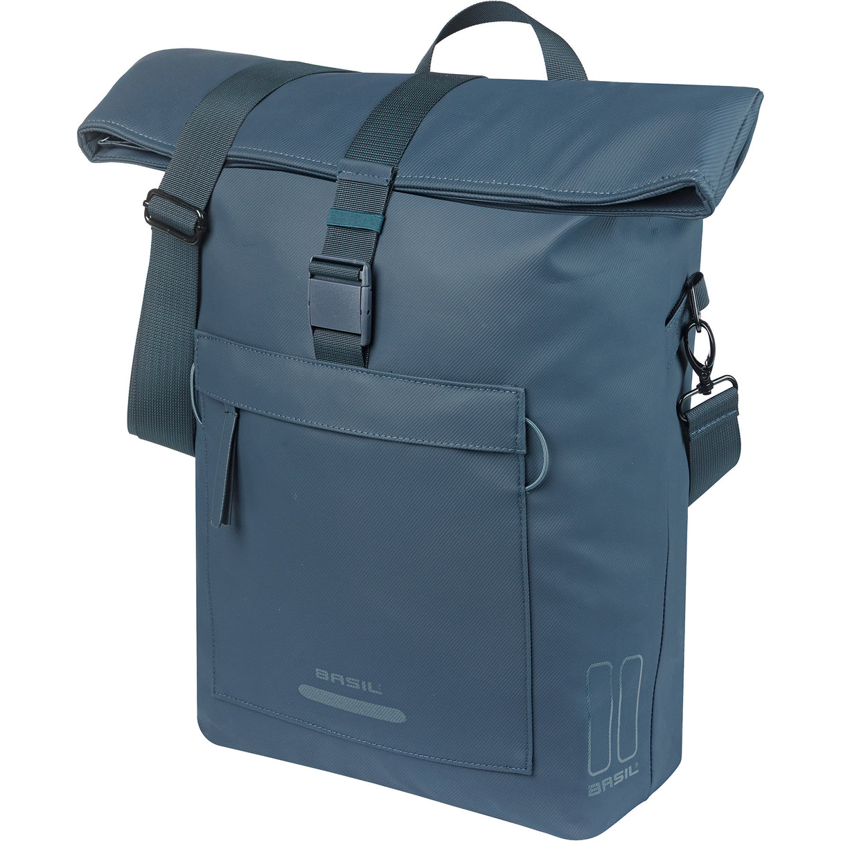 Basil shoulder bag brooklyn mik hooks 17l navy blue