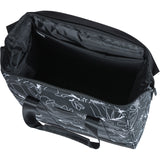 Basil shopper grand flower mik hooks 23l black
