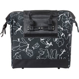 Basil shopper grand flower mik hooks 23l black