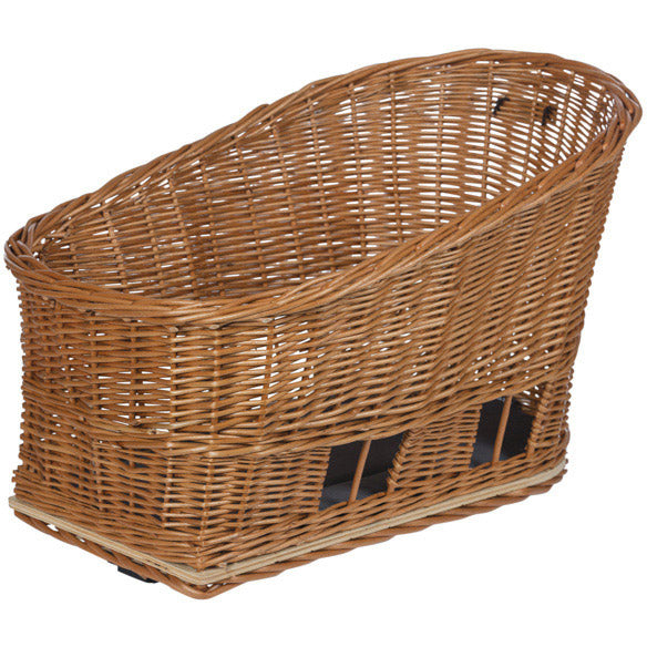 Basil Dog Basket Pasja Mik With Pillow 50cm Riet Brown