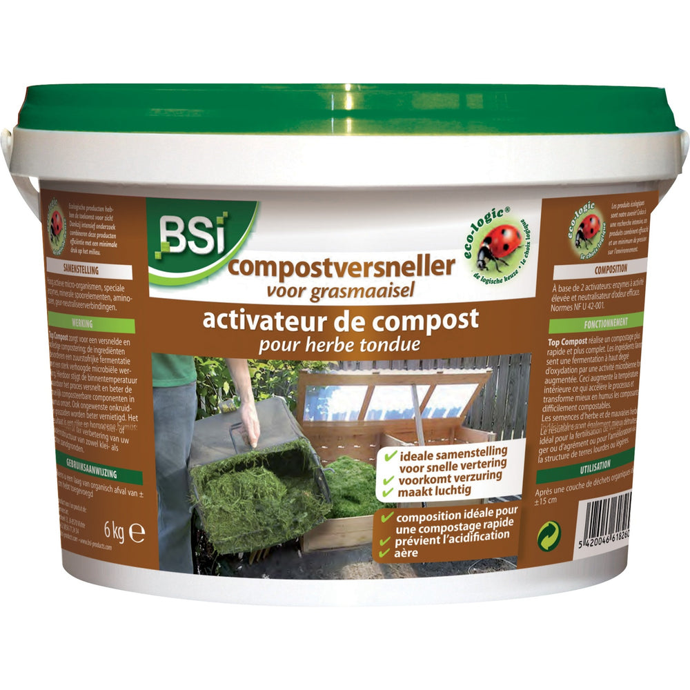 Acceleratore del compost BSI per tosaerba 6 kg