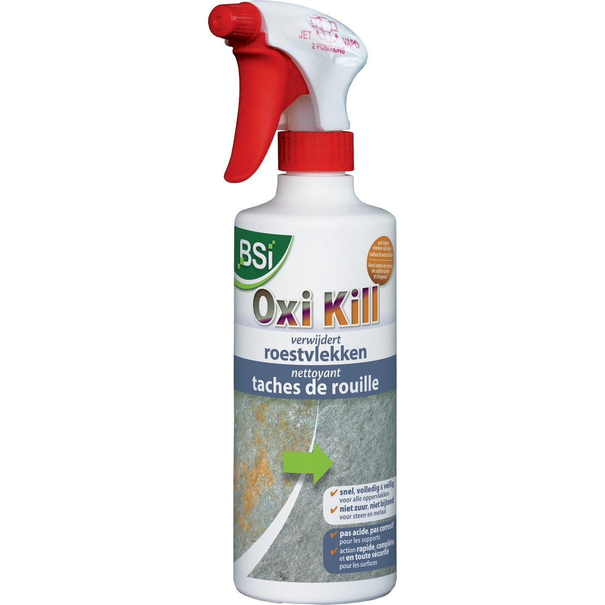 BSI oxi zabíjejte remover rzi