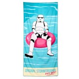 Den originale stormtrooper pool day mikrofiber strandhåndkle