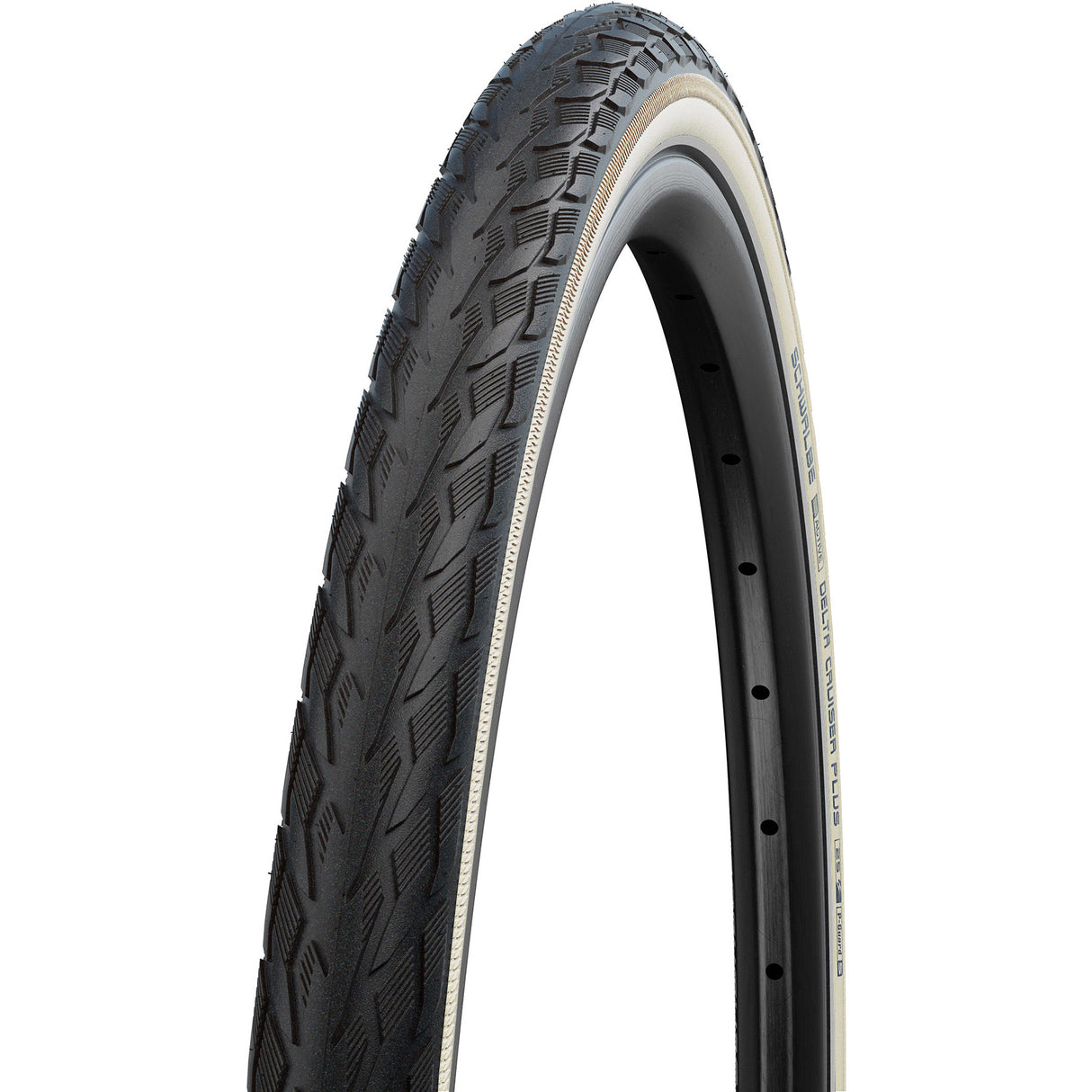 Schwalbe Wire Band Delta Cr. Plus Active 28-622 +R ZW white