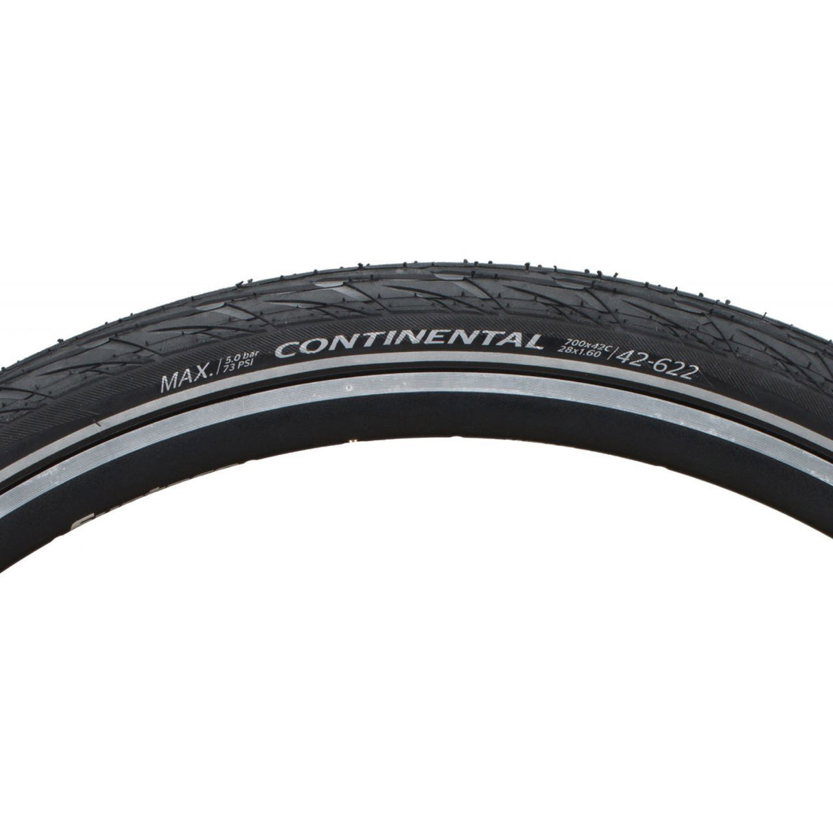 Continental Tire Contact Plus City 42-622 (28x1.60) Črni refleks
