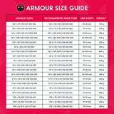 Tannus tire inlay armor 700x35-40c anti-puncture red
