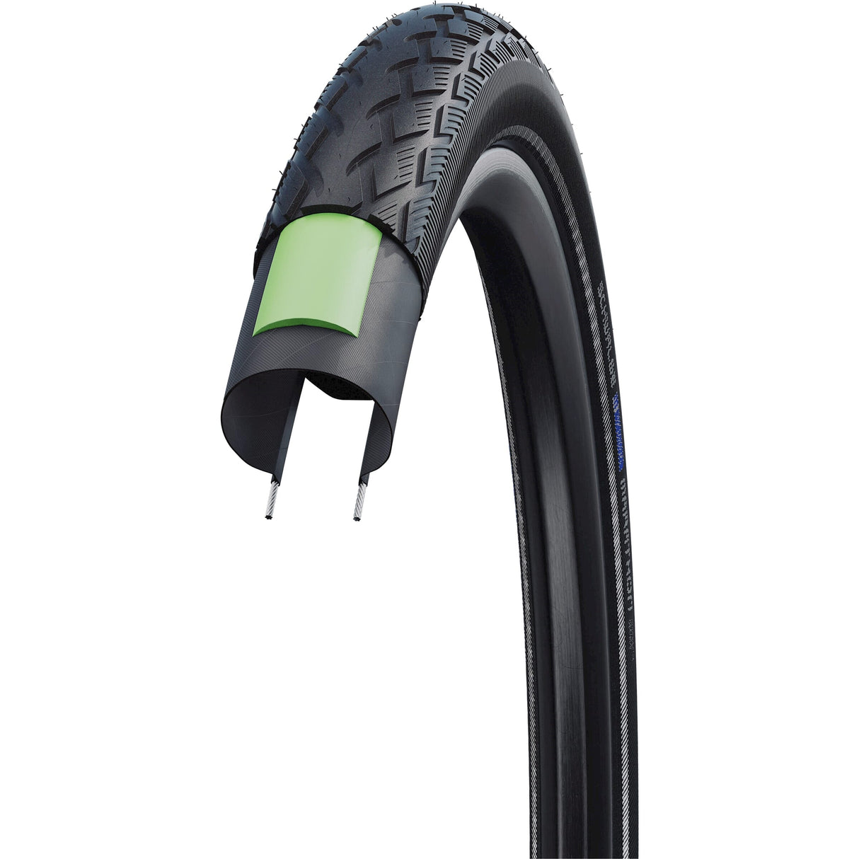 Schwalbe Marathon green guard 55-622 (28x2.15) black reflex