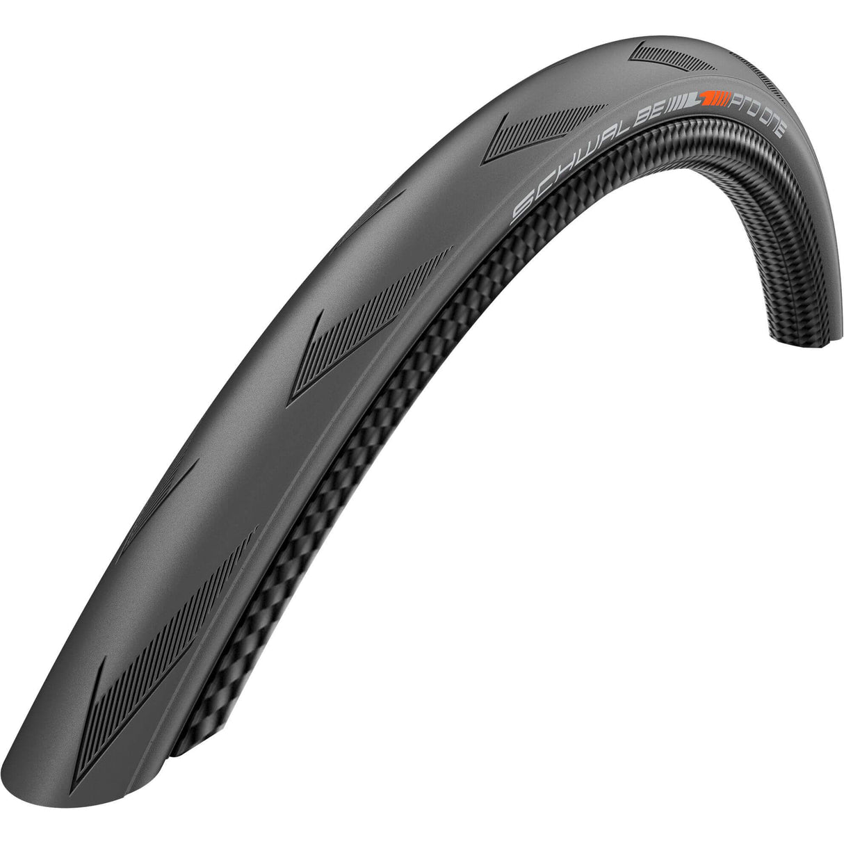 Schwalbe 700-23c (23-622) Pro eng Evolutioun Schwäinklapp