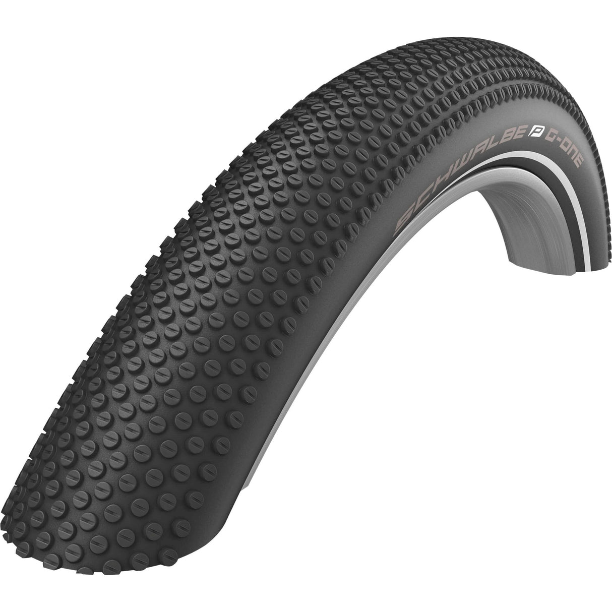 Klappt Band Schalbe G-engem all all DD Racguard 27,5 x 2,25 57-584 MM-Schwaarz mat Reflexioun