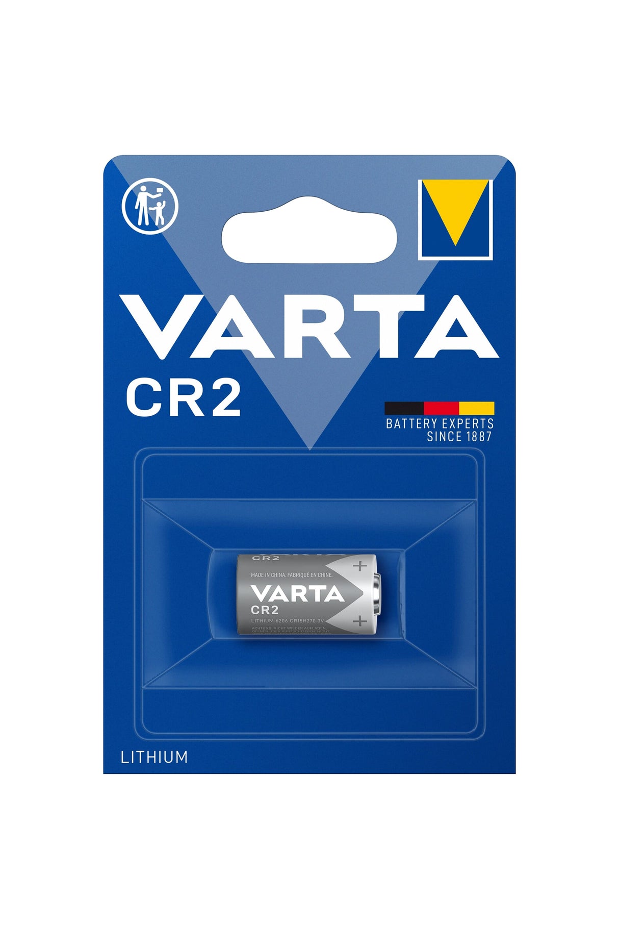 Varta Battery CR2 litium 3V
