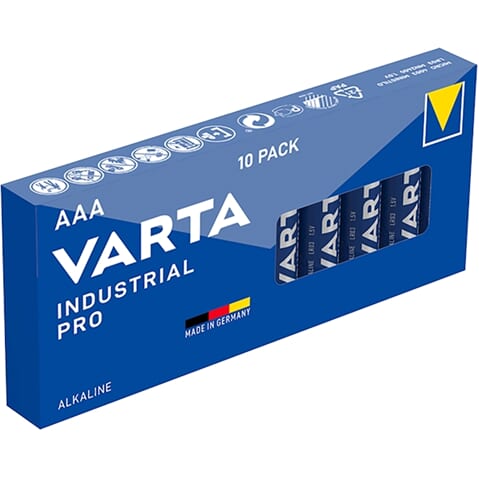Varta Industrial Pro AAA LR03 Mini Penlite per 10 stycken i låda