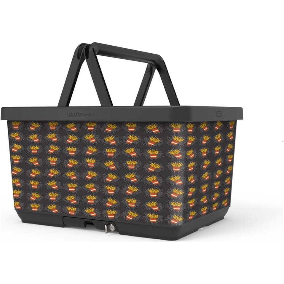 Basky bicycle basket 2.0 Fry Me