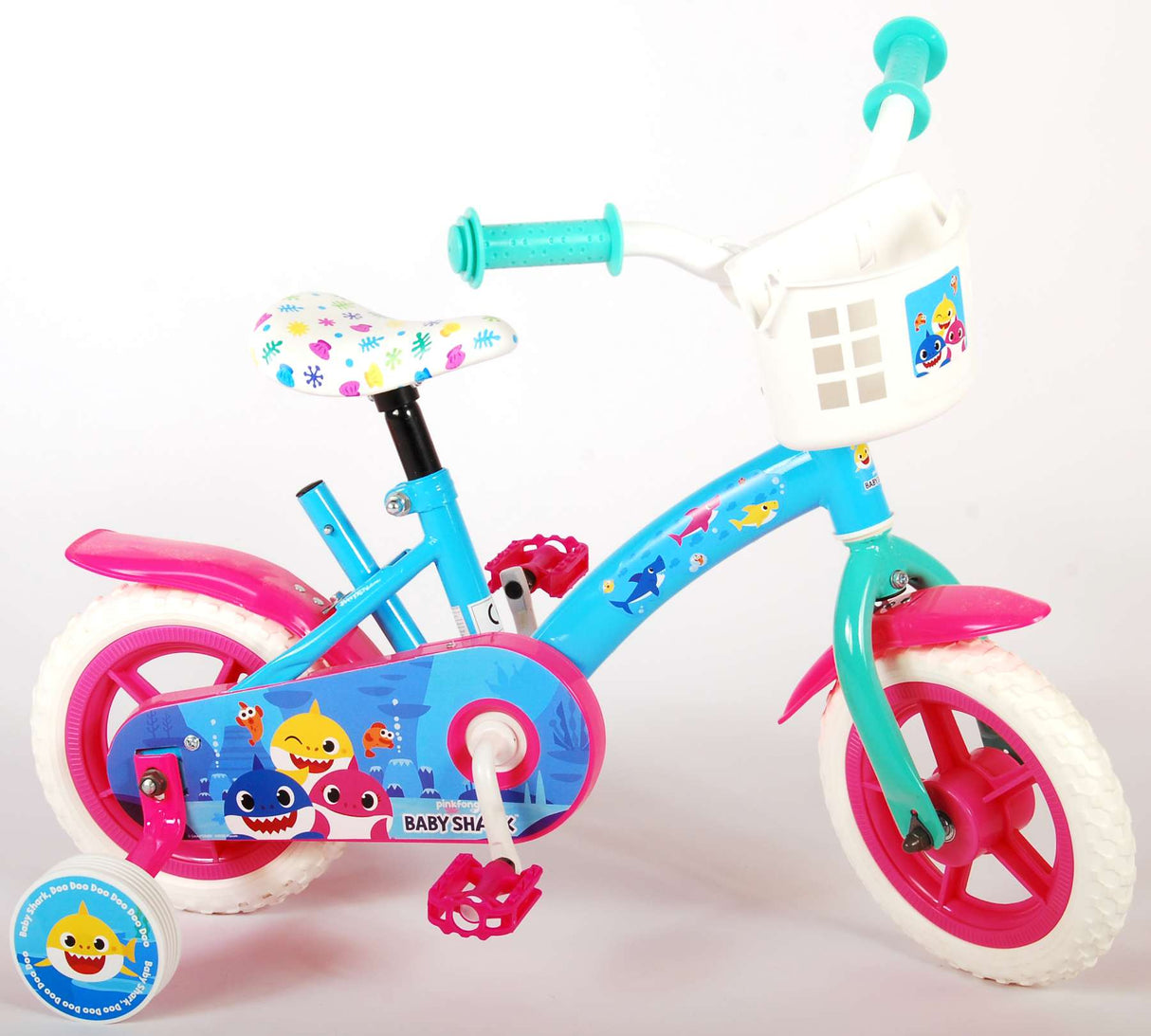 Ocean Children's Bicycle - Unisex - 10 inch - Pink Blue - Trapper