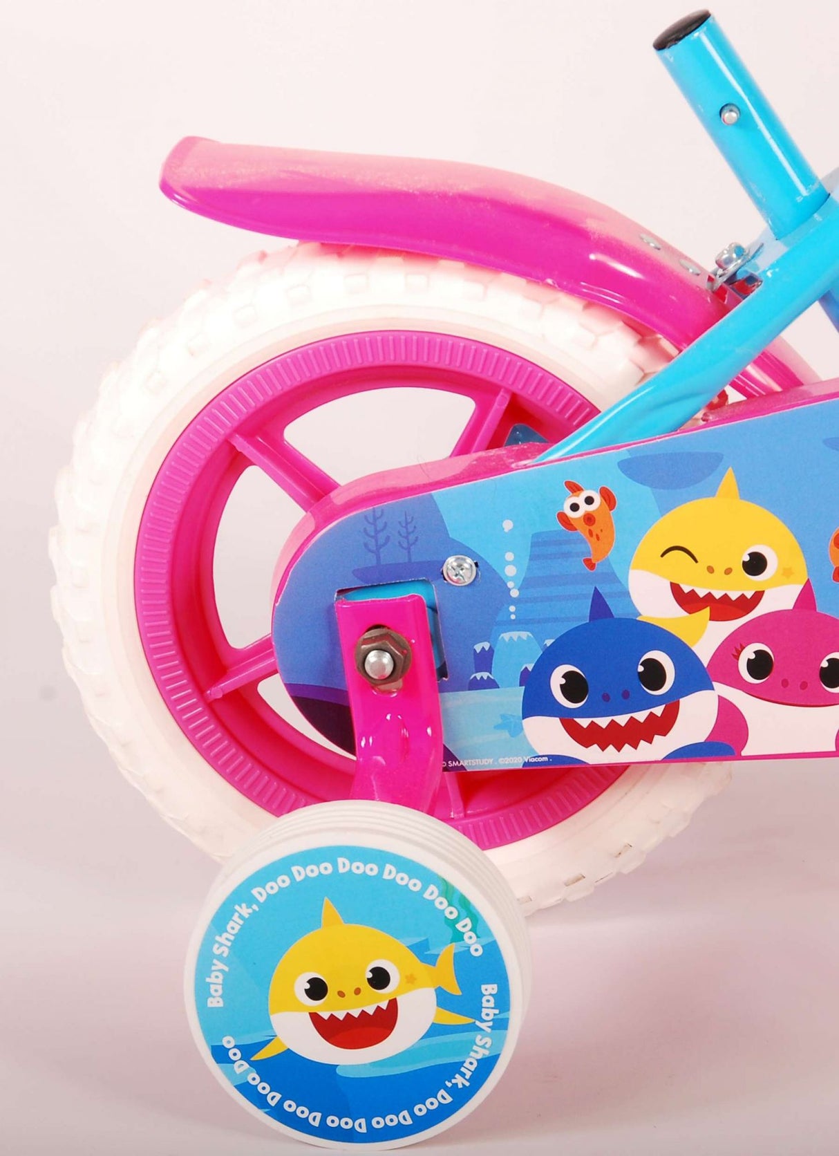 Ocean Children's Bicycle - Unisex - 10 inch - Pink Blue - Trapper