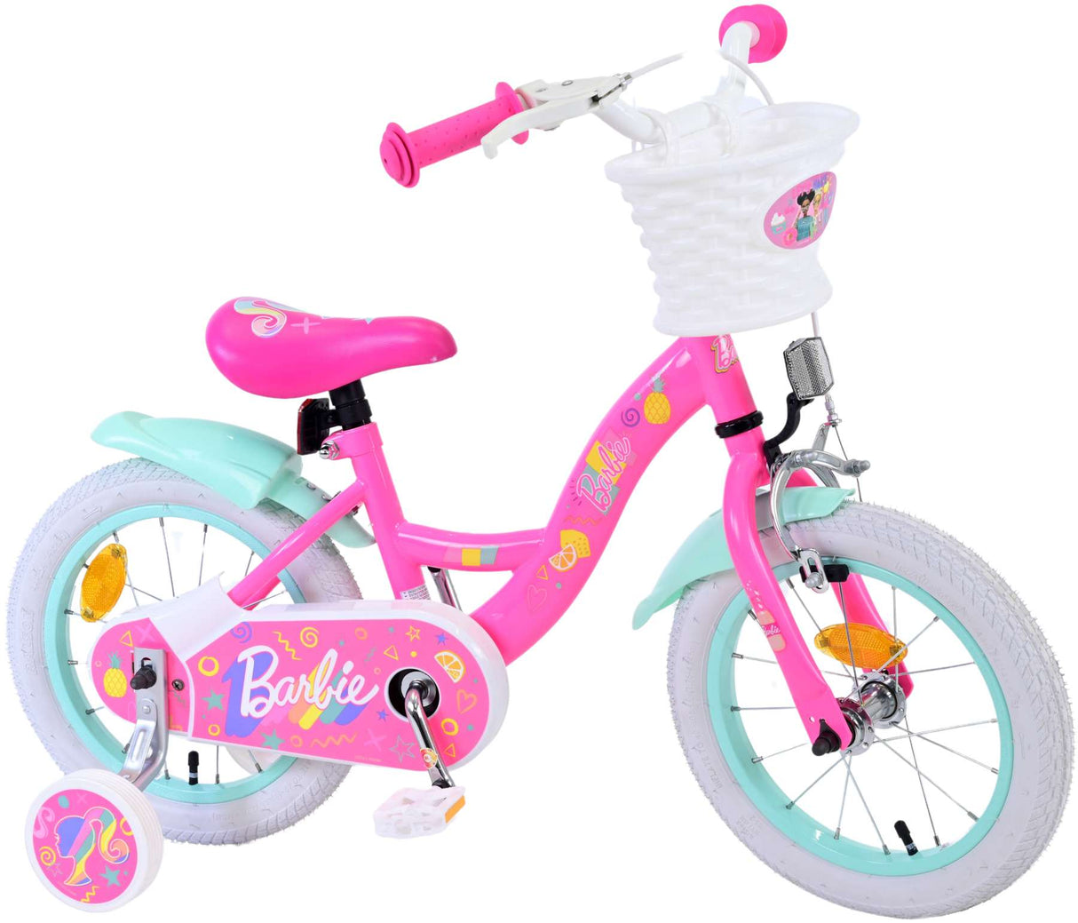 Barbie Children's Bicycle - Girls - 14 Inch - Pink