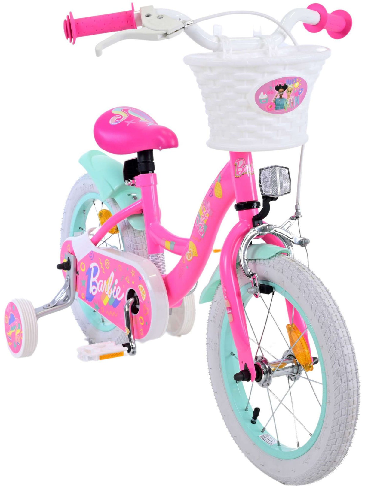 Barbie Children's Bicycle - Girls - 14 Inch - Pink