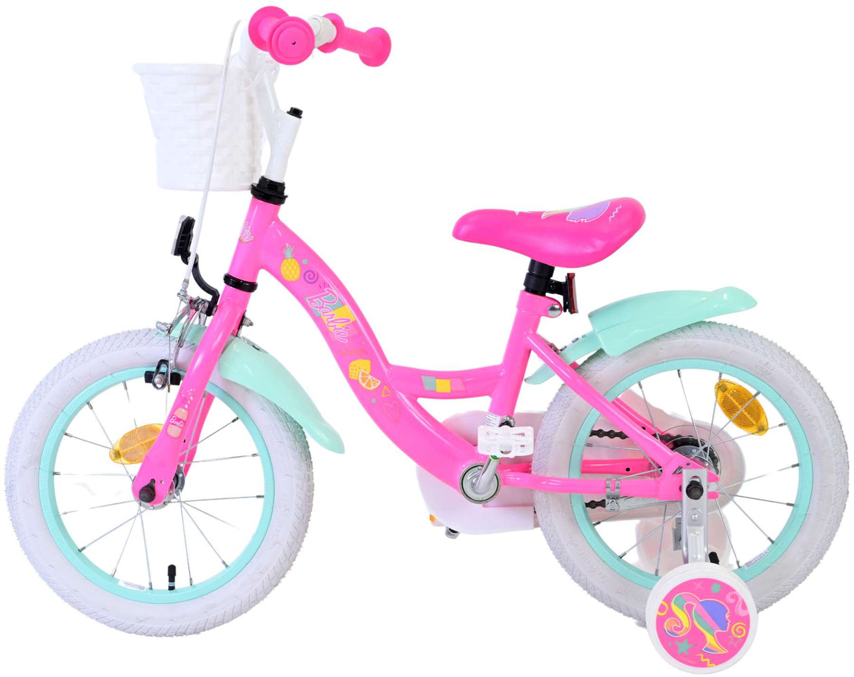 Barbie Children's Bicycle - Girls - 14 Inch - Pink