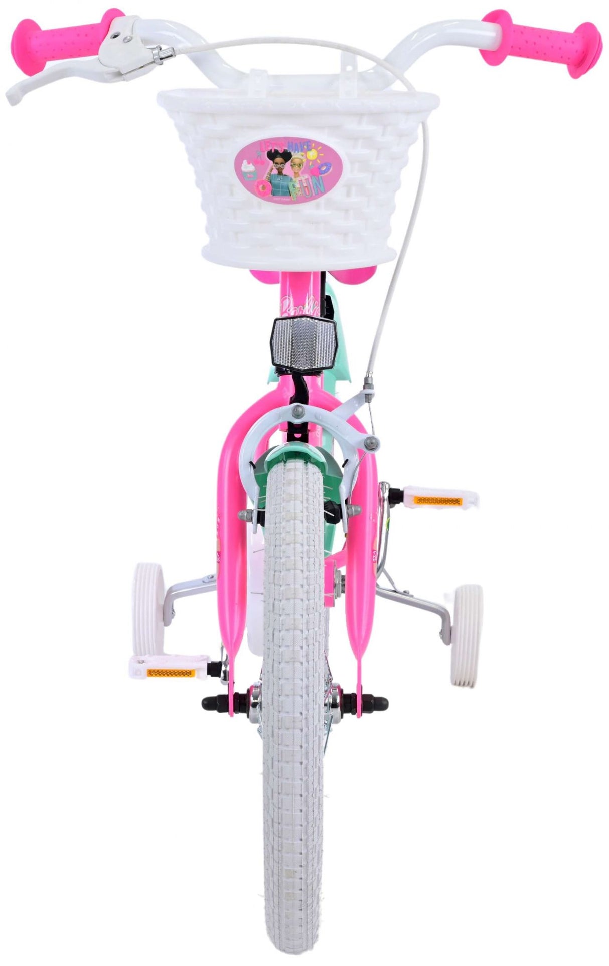 Barbie Children's Bicycle - Girls - 16 Inch - Pink - Two Hand brakes
