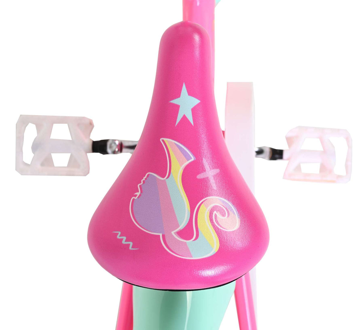 Barbie Kanner Vëlo - Meedercher - 14 Zoll - rosa
