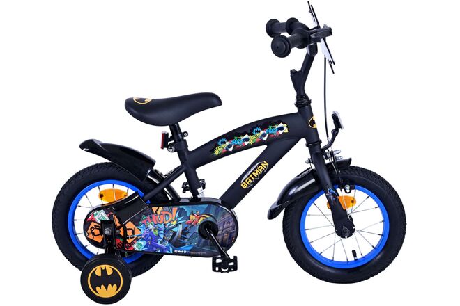 Batman kinderfiets - jongens - 12 inch - zwart