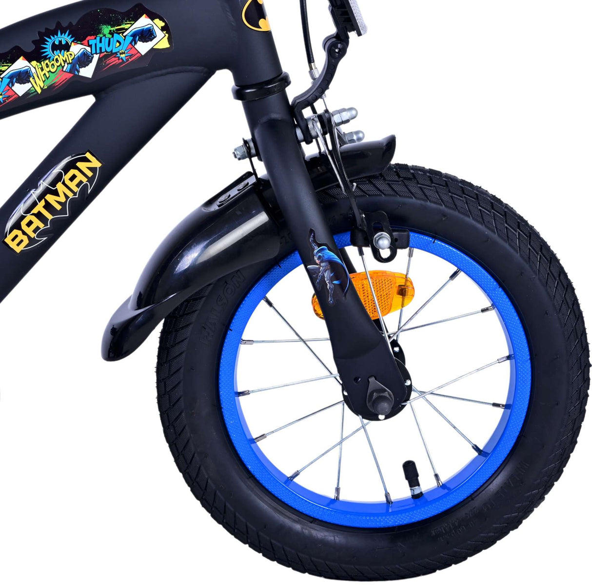 Batman kinderfiets - jongens - 12 inch - zwart